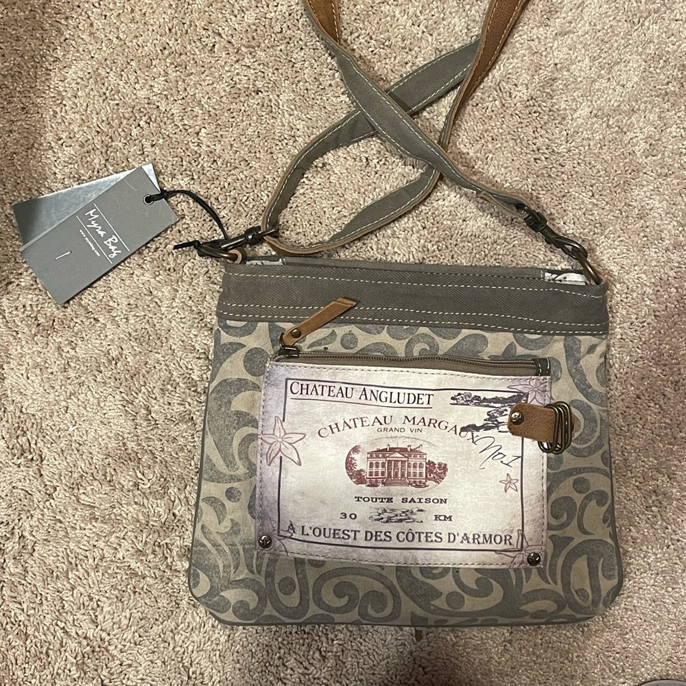 Myra Bag™ Chateau Margaux Army Green Crossbody Bag